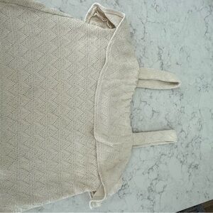 Madewell Off-White Textured Knit Top